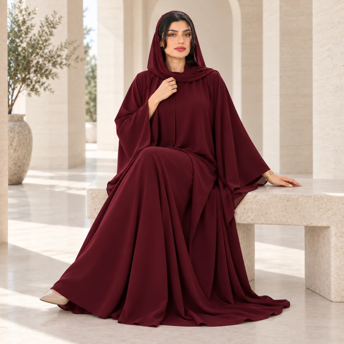 حجاب حرير فاخر