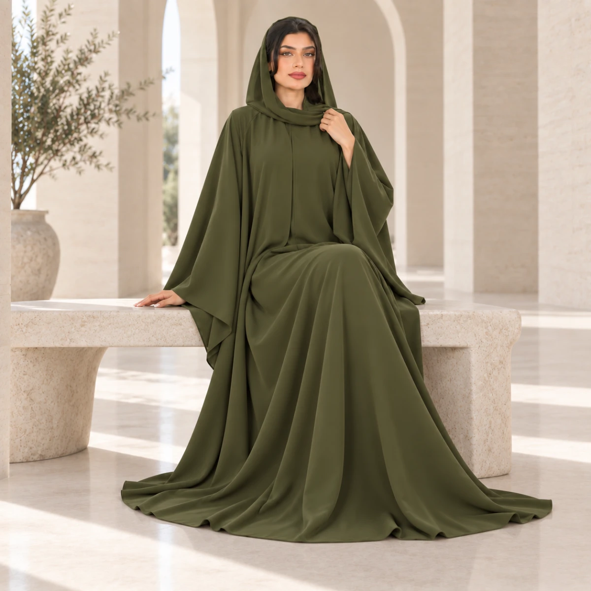 خمار إسلامي طويل
