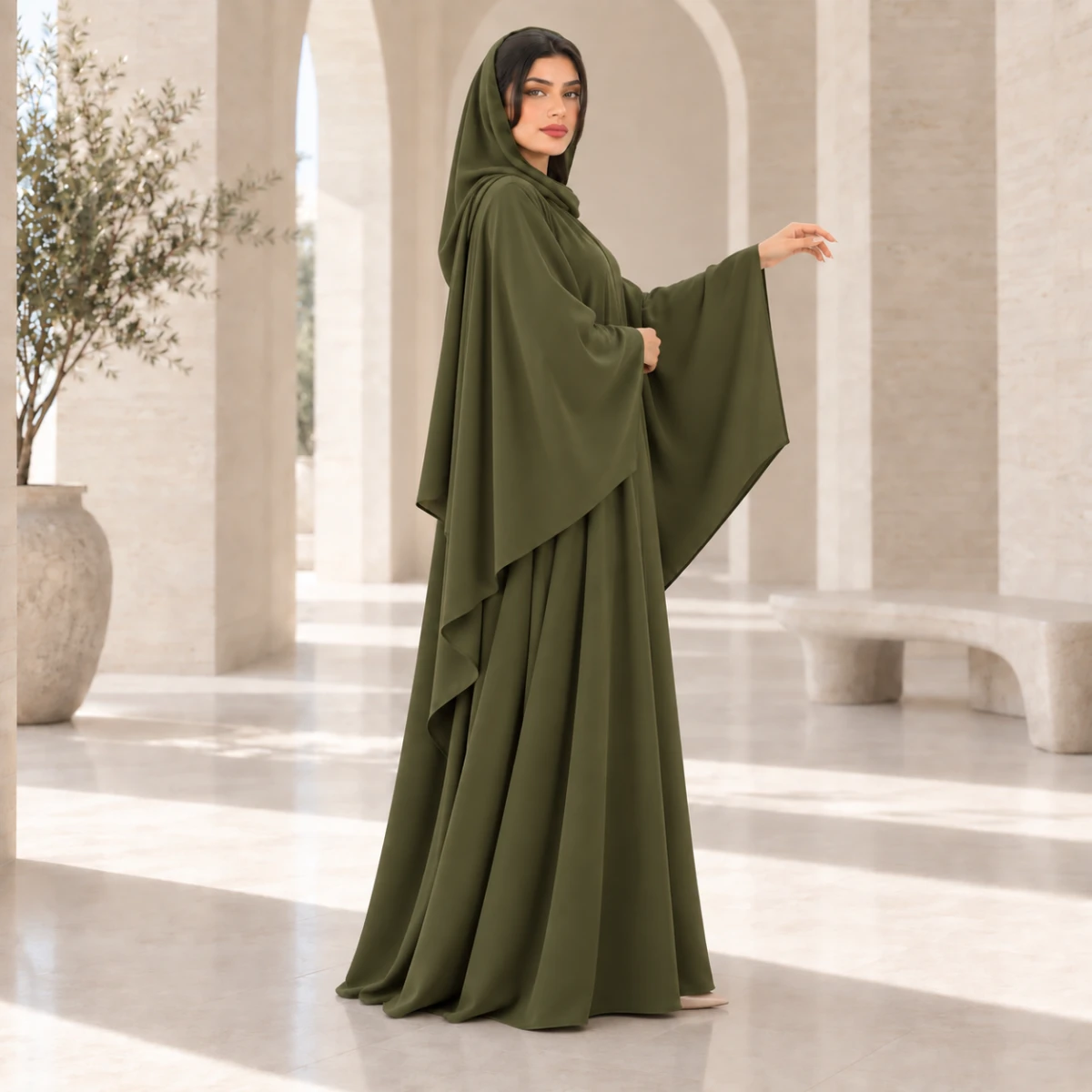 خمار إسلامي طويل