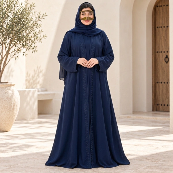برقع خليجي تقليدي