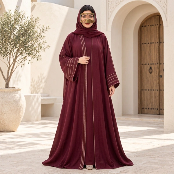 برقع خليجي تقليدي